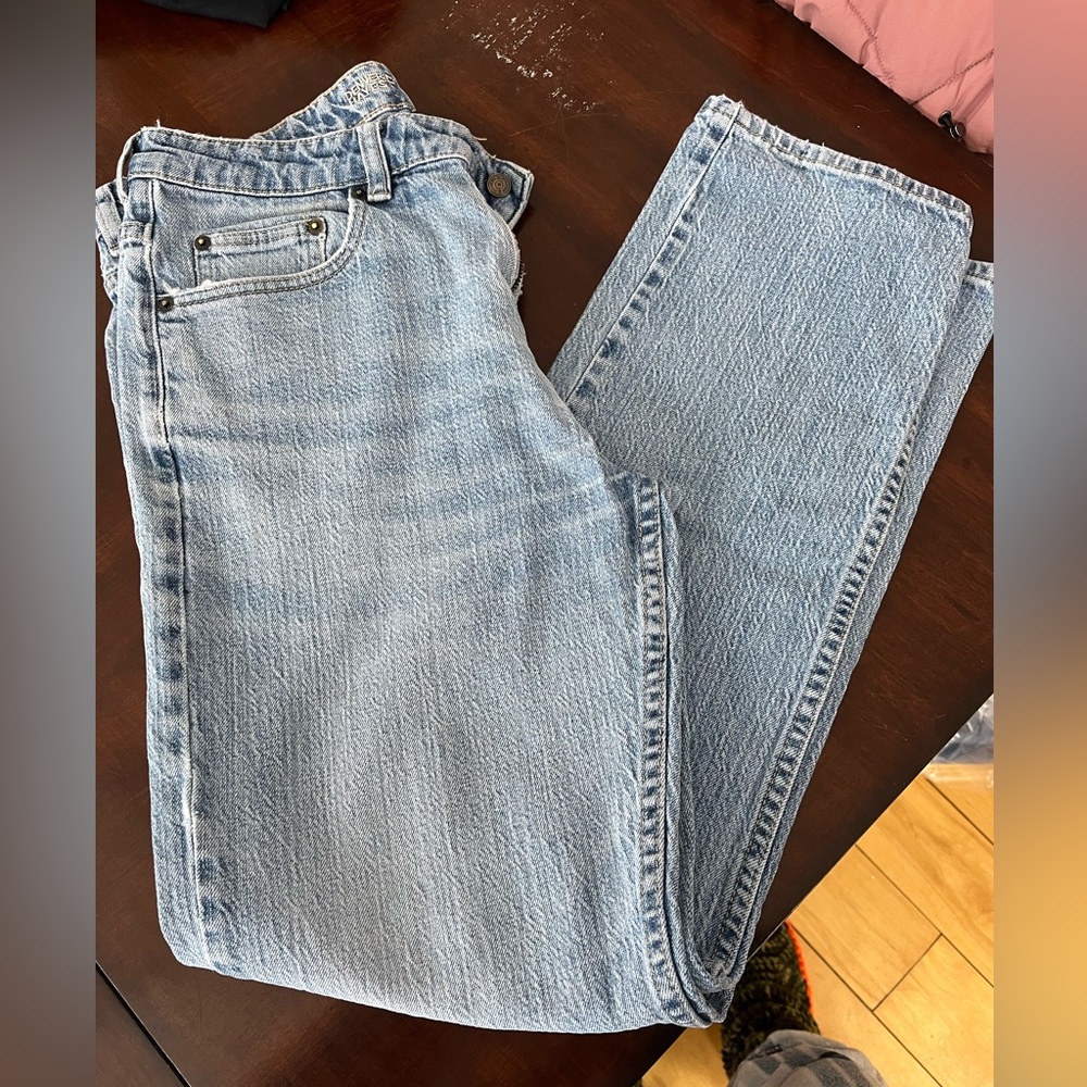 Denver Hayes Light Blue Straight Leg Jeans